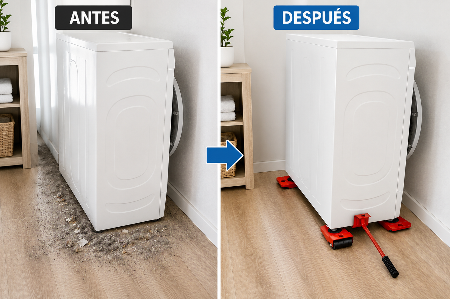 MueveFácil™ Movedor de objetos pesados