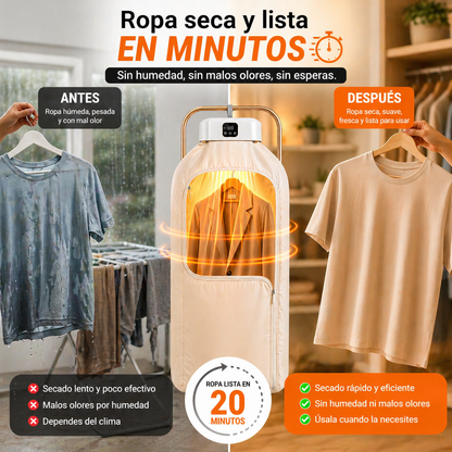 DryGo™ (Secadora Portátil Plegable 360°)