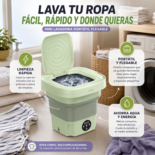 LavaFácil™ (Mini Lavadora Portátil)