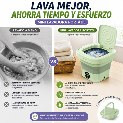 LavaFácil™ (Mini Lavadora Portátil)